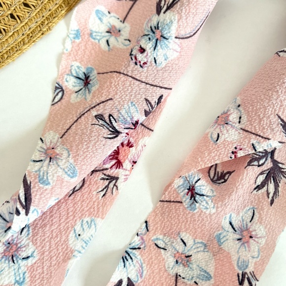 Boho Hair Scrunchie Scarf Bow - Picture 2 of 8